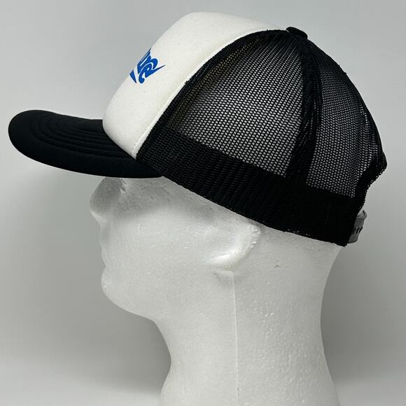 Feature Trucker Hat Cap Black Streetwear Sneaker Culture Mesh Snapback 5 Panel - Picture 6 of 9